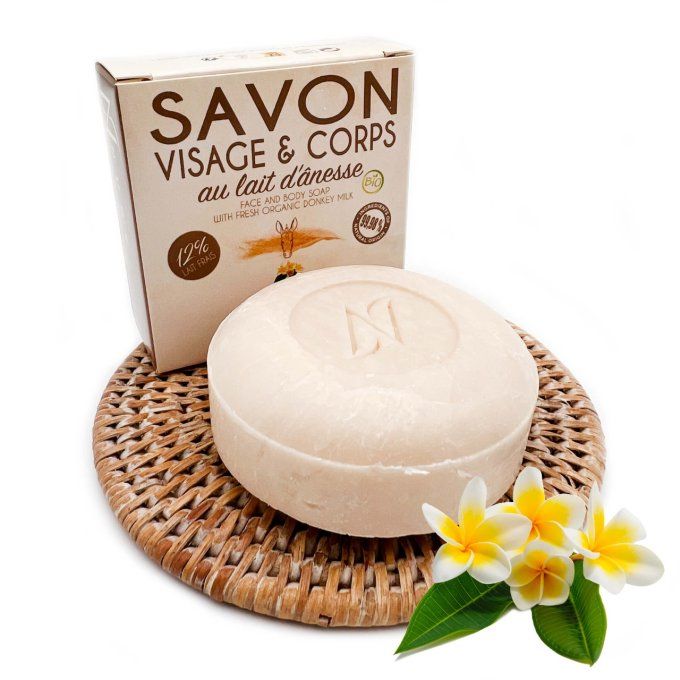 Savon Solide Surgras au Lait d’Anesse Frais 12% (BIO)